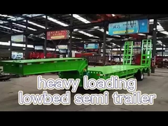 Semi-reboque de cama baixa