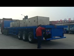 Semi-reboques de porta-contentores