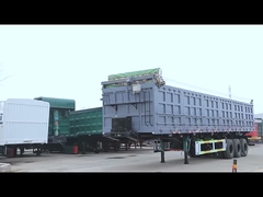 Semi-reboque de descarga lateral