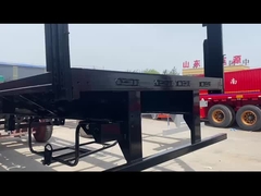 Customization Tarpaulin Tipo Box Truck Trailer para transporte de carga a granel na Rússia